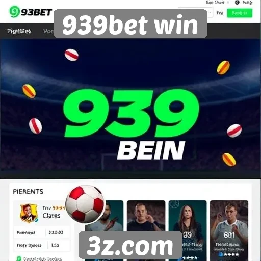 Apostas esportivas no 939bet win
